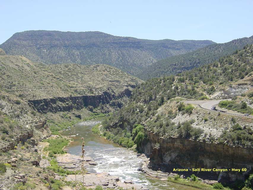arizona - salt river canyon - carnets de voyage usa
